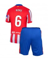 Atletico Madrid Koke #6 Kotipaita Lasten 2024-25 Lyhythihainen (+ shortsit)